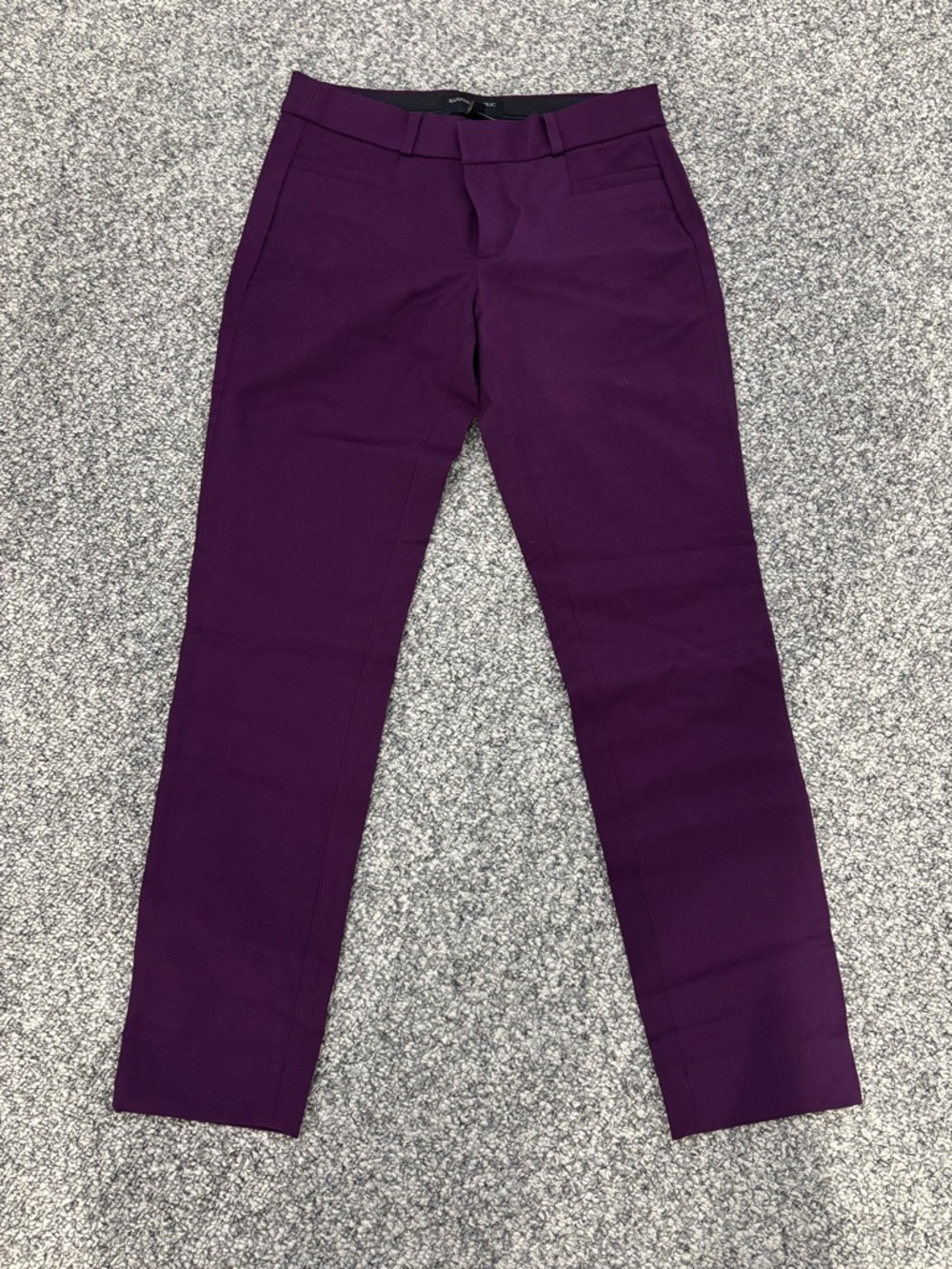 Banana Republic Deep Purple Slim Dress Pants